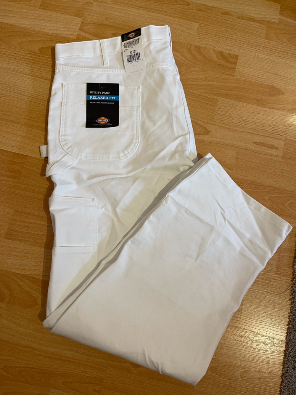 Dickies White Cargo Pants